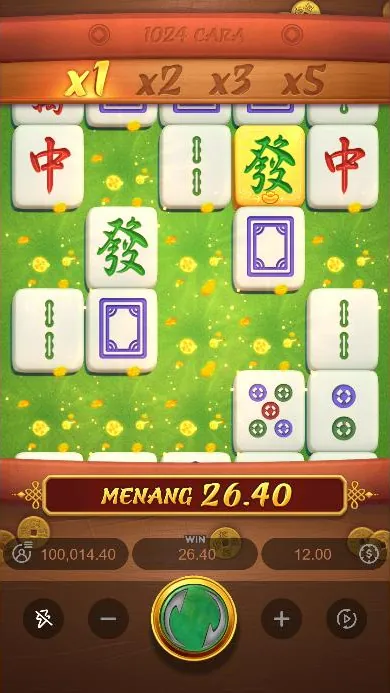Mahjong Ways pengali x2 aktif setelah kemenangan di putaran pertama